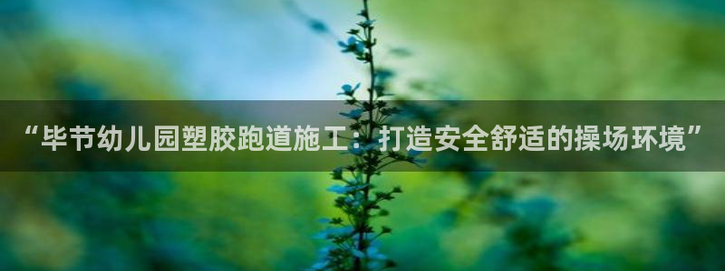 红足1世手足球比分：“毕节幼儿园塑胶跑道施工：打造安全舒适的操场环境”