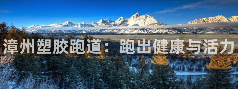 红足一一世：漳州塑胶跑道：跑出健康与活力