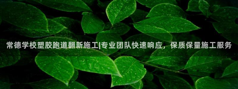 红足1世手机板：常德学校塑胶跑道翻新施工|专业团队快速响应，保质保量施工服务