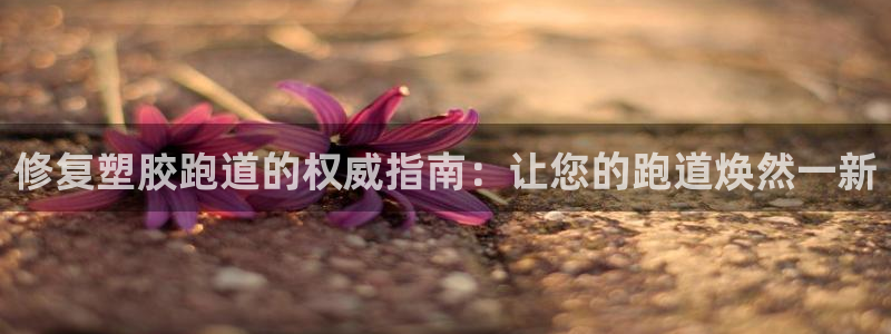 红世一足球比分：修复塑胶跑道的权威指南：让您的跑道焕然一新