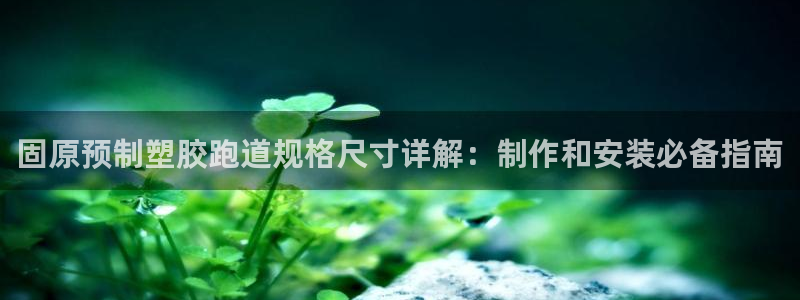 红足1世官网：固原预制塑胶跑道规格尺寸详解：制作和安装必备指南